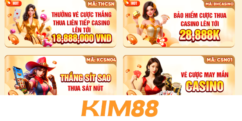 Khuyến mãi hấp dẫn kim88